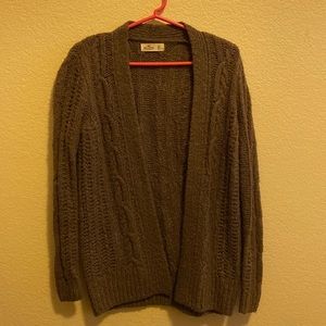 Brown Hollister Cardigan